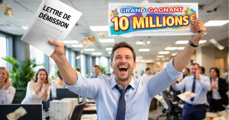 gagnant du loto qui démissionne de son entreprise