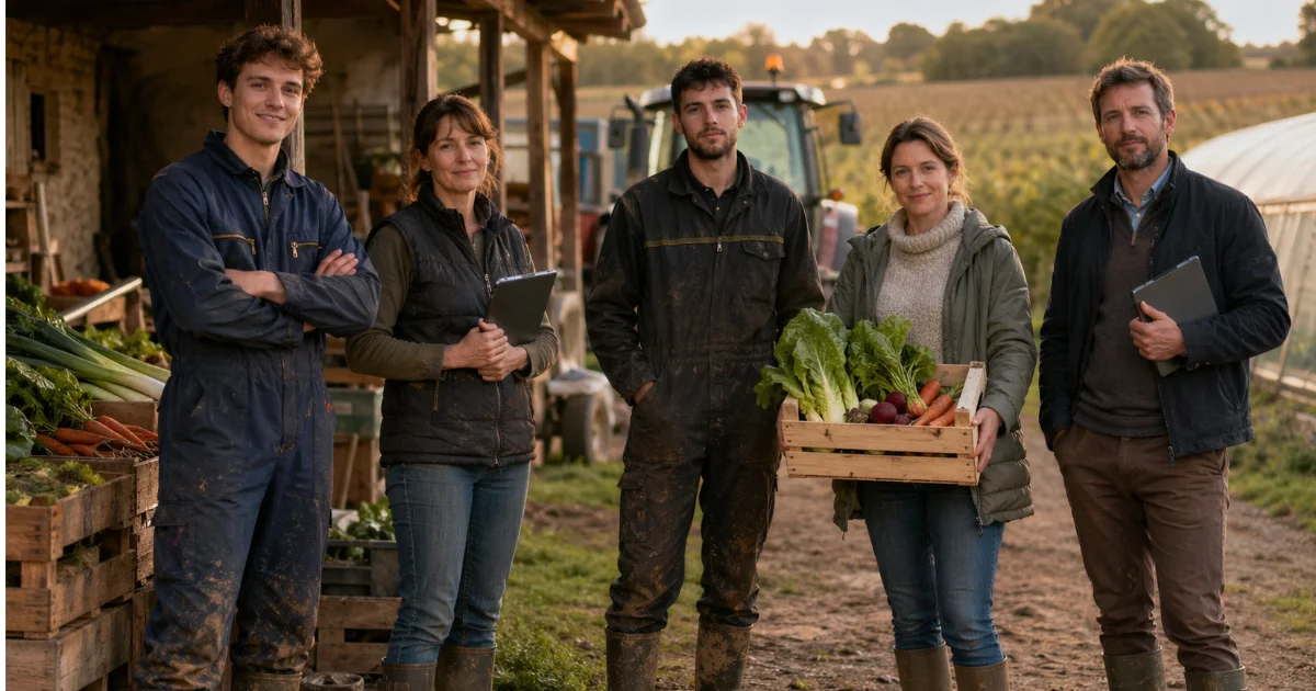 profils de nouveaux installés pour dépasser les clichés intergénéraitonnel