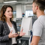 transfert des apprentissages avec une manageuse applique au poste de travail une compétence acquise en formation