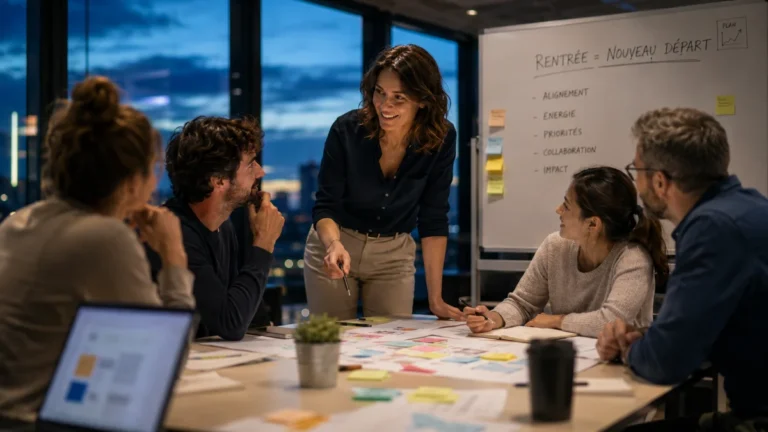 préparer votre rentrée managériale avec votre équipe
