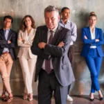 un line-up de personnes prêtes à la mobilité interne dans le cadre de la succession