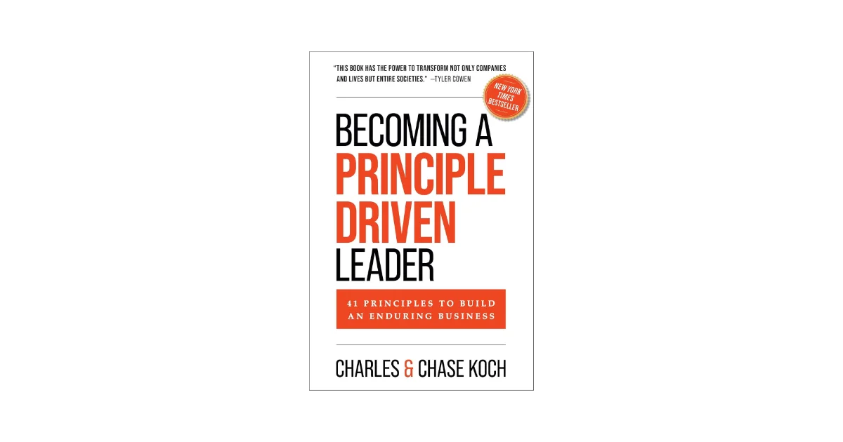 couverture Becoming a Principle-Driven Leader